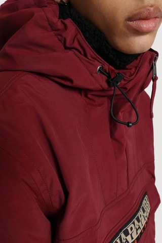 Coupe-vent à capuche Rainforest - Bordeaux