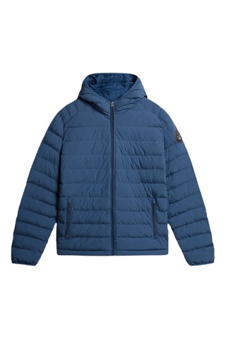 Doudoune à capuche Avim - Bleu cobalt