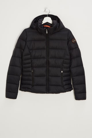 Doudoune à capuche Alma - Noir