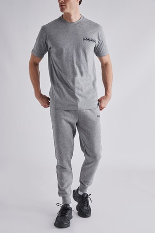 T-shirt boyfriend Quintino - Gris clair - Napapijri