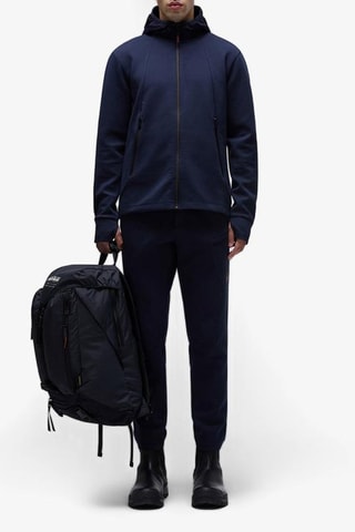 Sweat à capuche Lys - Bleu marine