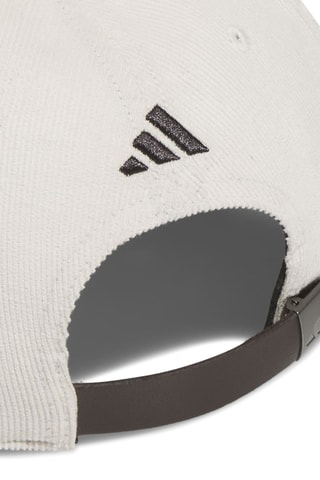 Casquette de golf en velours - Ecru