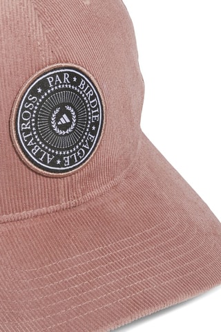 Casquette de golf en velours Pin Whale CRD - Rose