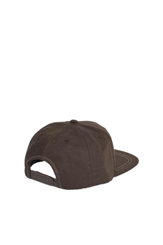 Casquette Flat Brim - Marron foncé
