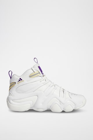 Baskets montantes en cuir Crazy 8 - Blanc