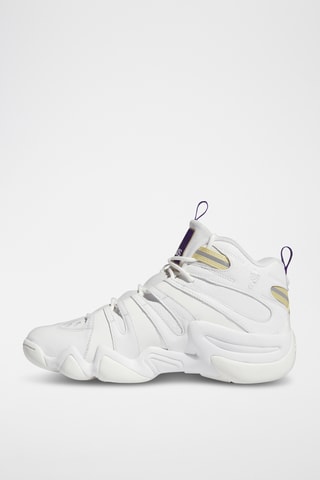 Baskets montantes en cuir Crazy 8 - Blanc