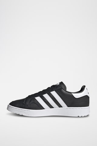 Sneakers en cuir Team Court - Noir et blanc