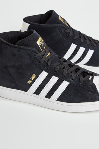 Baskets montantes en nubuck Pro Model Mid - Noir