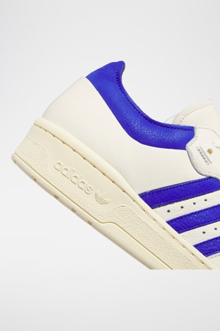 Baskets en cuir Rivalry 86 - Blanc et bleu roi