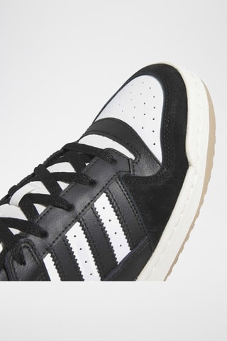 Baskets en cuir Forum Low - Noir