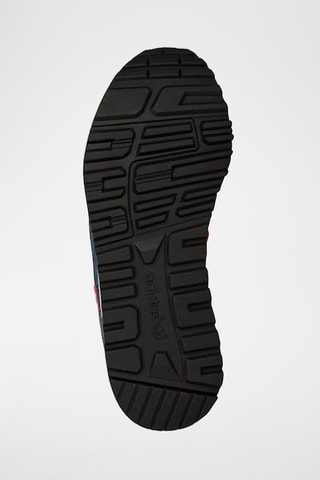 Baskets en nubuck ZX 600 - Bleu marine et rouge