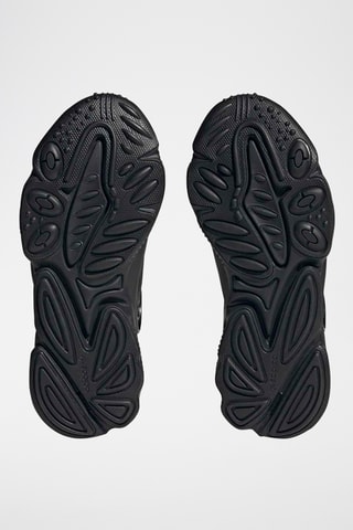 Baskets en cuir Oztral W - Noir et violet