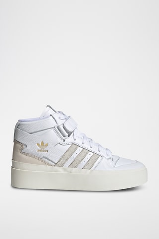 Chaussures plateformes en cuir Forum Bonega - Blanc