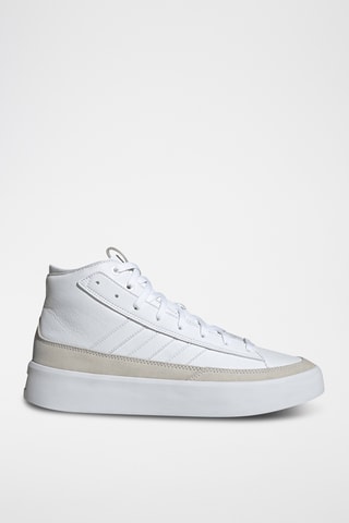 Sneakers montantes en cuir Znsored - Blanc