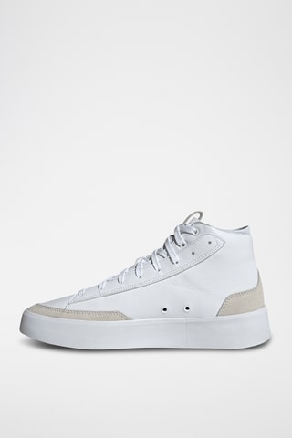 Sneakers montantes en cuir Znsored - Blanc