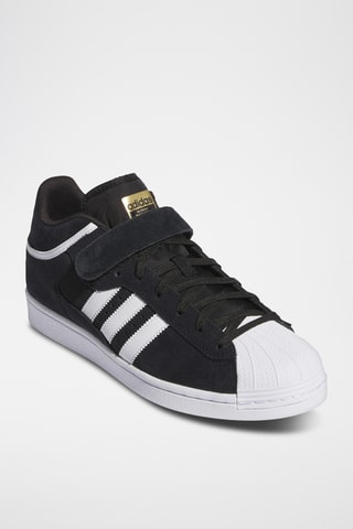 Chaussures montantes en cuir - Noir