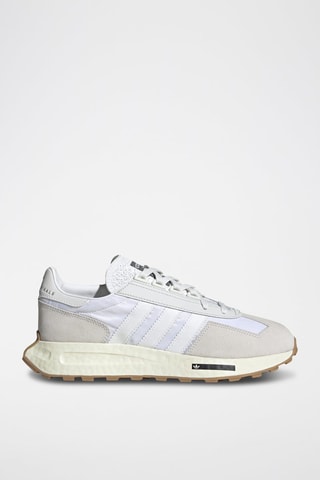 Chaussures de running en nubuck Retropy E5 - Blanc et gris