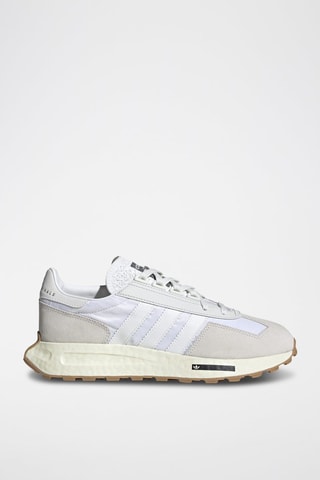 Chaussures de running en nubuck Retropy E5 - Blanc et gris
