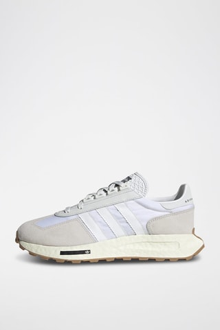 Chaussures de running en nubuck Retropy E5 - Blanc et gris