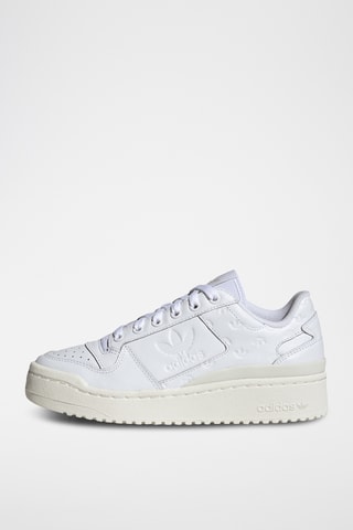 Chaussures de basketball en cuir Forum - Blanc