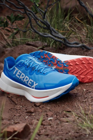 Chaussures de trail running Agravic Speed Ultra - Bleu électrique