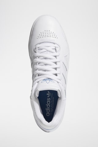 Chaussures de skateboard en cuir Tyshawn ftwr - Blanc