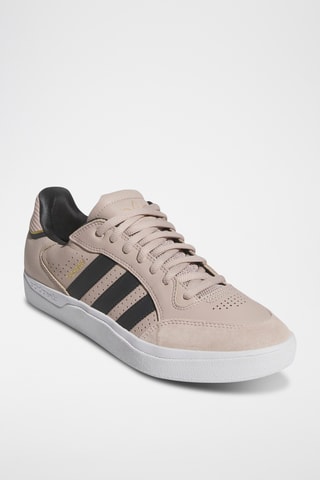 Chaussures de skateboard en cuir Tyshawn Low - Taupe