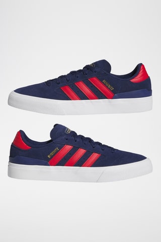 Chaussures de skateboard en nubuck Busenitz Vulc II - Bleu foncé