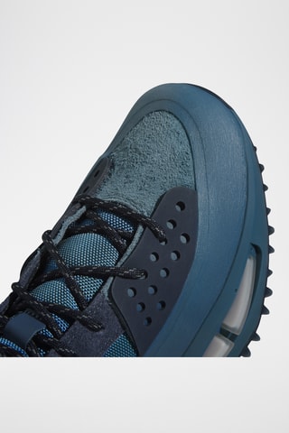 Chaussures de randonnée en cuir Pharrell Williams - Bleu pétrole