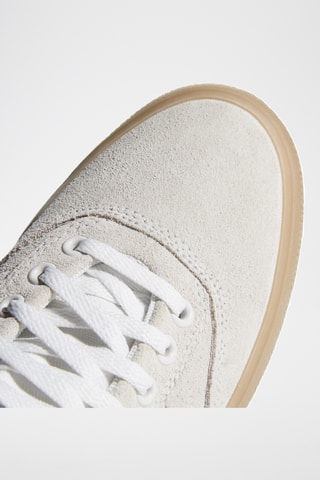 Chaussures de skateboard en nubuck 3MC - Blanc
