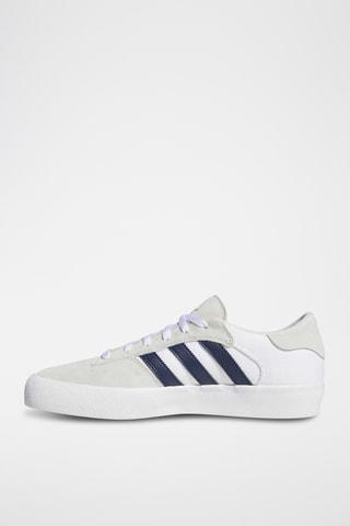 Chaussures de skateboard en cuir MATCHBREAK SUPER - Blanc
