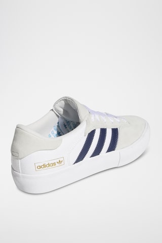 Chaussures de skateboard en cuir MATCHBREAK SUPER - Blanc