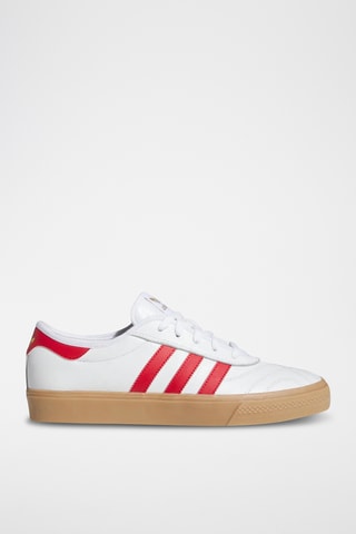 Chaussures de skateboard en cuir Adiease - Blanc