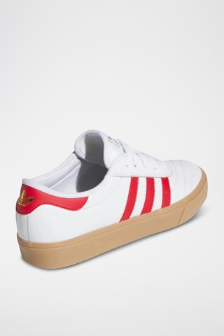 Chaussures de skateboard en cuir Adiease - Blanc