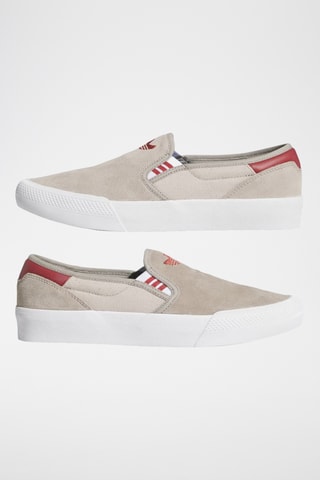 Chaussures de skateboard en nubuck Shmoofoil - Beige