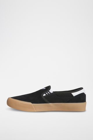 Chaussures de skateboard en nubuck Shmoofoil - Noir