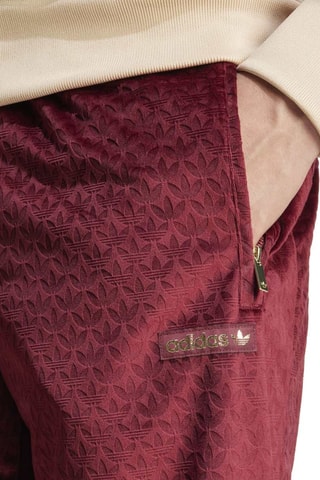 Pantalon de survêtement en velours Monogram - Bordeaux