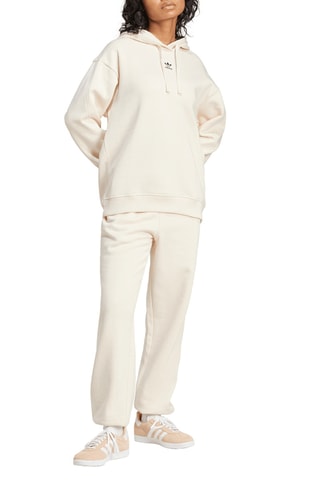 Wijde Joggingbroek Essentials - Wit