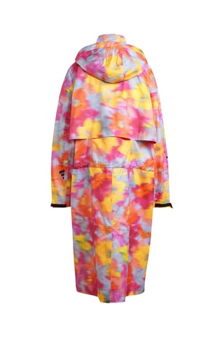 Parka Stella McCartney - Rose foncé et jaune