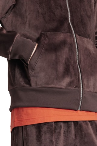 Velours Jasje Donkerbruin