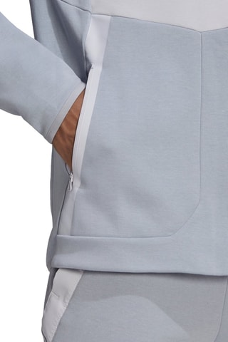 Veste à capuche Designed for Gameday Blanc et gris