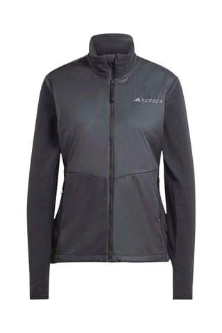 Veste de randonnée polaire de randonnée Midlayers - Noir
