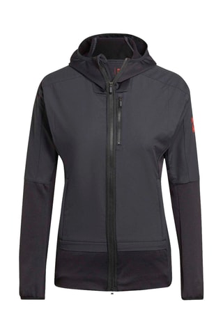 Jasje met Capuchon W 5.10 FLC - Zwart en Antraciet