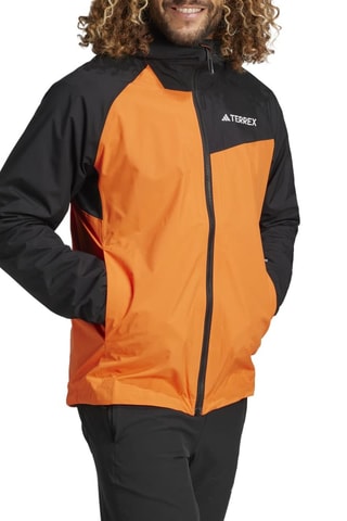 Veste à capuche Terrex - Orange et noir