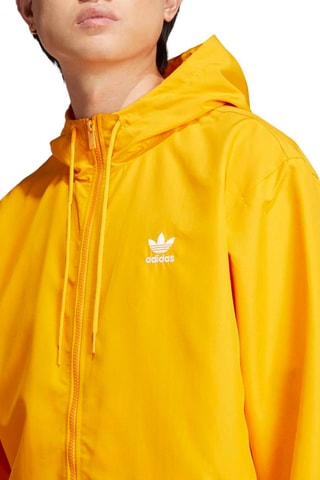 Coupe-vent à capuche Trefoil - Orange