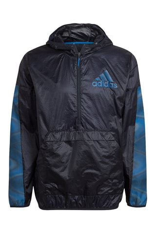 Windjack met Capuchon Seasonals - Zwart