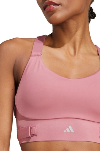 Push-up sportbeha FastImpact Luxe - Roze