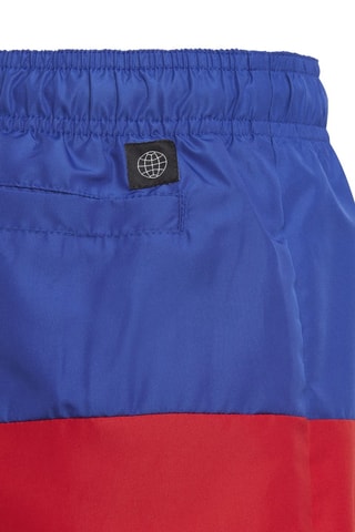 Short de bain Colorblock - Rouge