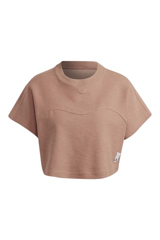 Crop-top d’entraînement - Marron