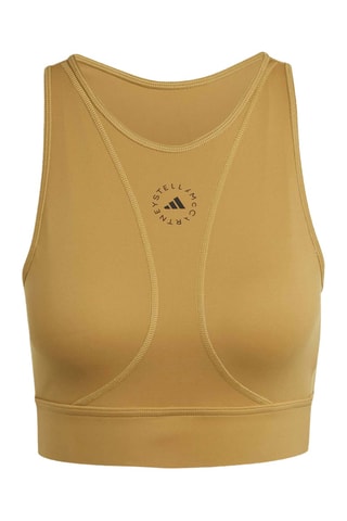 Crop top de yoga Stella McCartney - Jaune